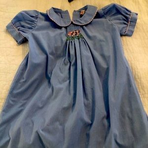 Smocked piggy dress